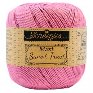 Scheepjes Maxi Sweet Treat Garn Unicolor 398 Kolonial Rose