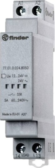 Finder Halvlederrelé 77.01.8.230.8051 5 5 A Koblingsspenning Maks. 240 V/Ac 1 Stk