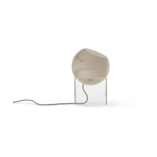 &Tradition Topan VP13 bordlampe 31,5 cm Clear grey beige &Tradition Topan VP13 bordlampe 31,5 cm Clear grey beige
