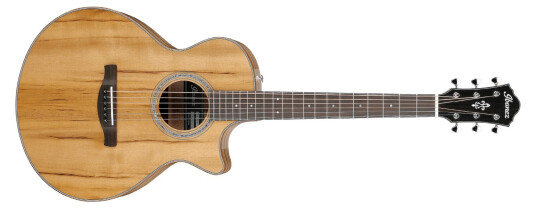 Ibanez Ae300mwjr-Nt Western Gitar Junior M/mik & Bag