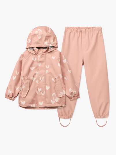 Liewood Pedia Rainwear Set Pink 110 Liewood Pedia Rainwear Set Pink 110