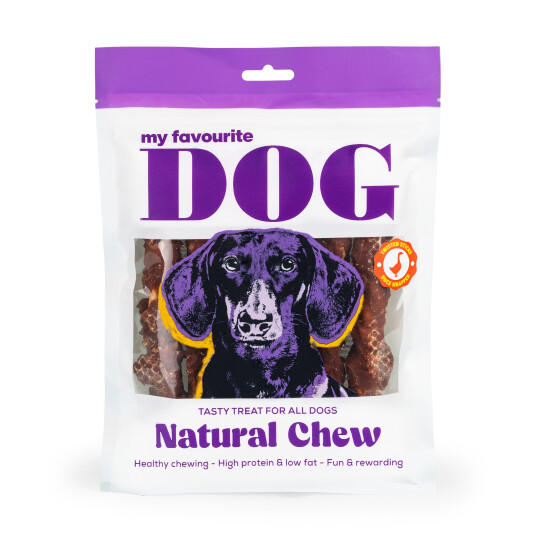 My Favourite Dog XL Svinekjøtt Tyggepinner 17 cm 375 g 8-pk