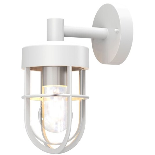 Llitt Jimmy Vegglampe E27 sokkel IP44 Hvit Llitt Jimmy Vegglampe E27 sokkel IP44 Hvit