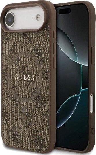 GUESS 4G Ring Classic Logo MagSafe Case til iPhone Air - Brun