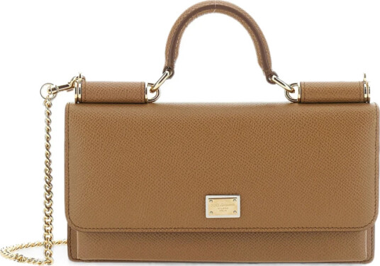 Dolce & Gabbana Dame Vesker Brun ONE SIZE,