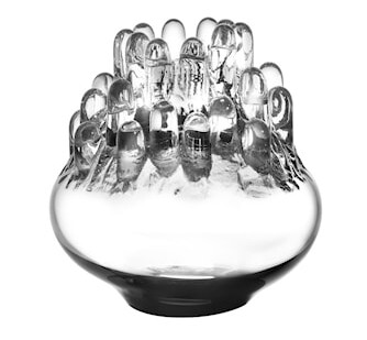 Kosta Boda Polar Lysestake Medium 20 cm Klar - Glass