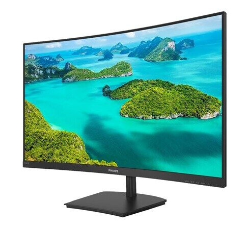Philips E-line 24" Kurvet Gaming Skjerm 1920x1080 FHD 75Hz Svart