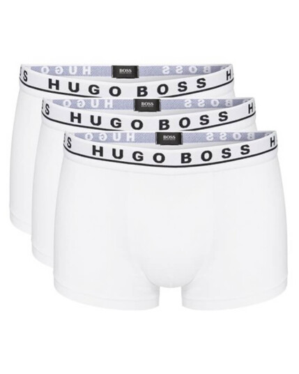 Boss Hugo Boss 3-pack Bokser Trunks Hvit - Størrelse XXL 3 stk . Boss Hugo Boss 3-pack Bokser Trunks Hvit - Størrelse XXL 3 stk .