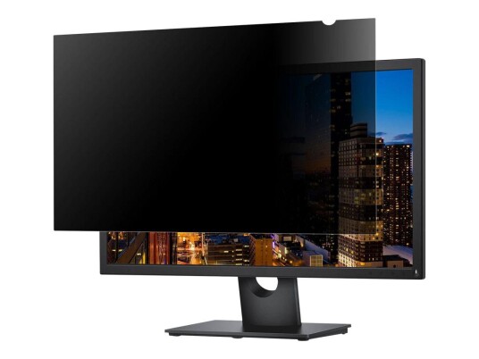 StarTech Monitor Privacy Screen for 24 inch PC Display, Computer Screen Security Filter, Blue Light Reducing Screen Protector Film, 16:9 Widescreen,