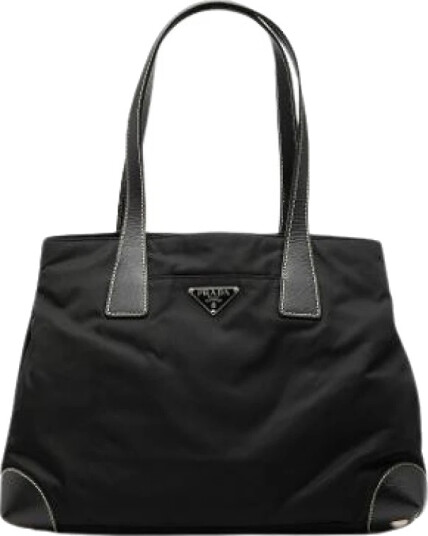 Prada Vintage Dame Svart