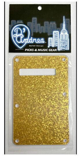 D'Andrea St-Style Back Plate Gold Sparkle D'Andrea St-Style Back Plate Gold Sparkle