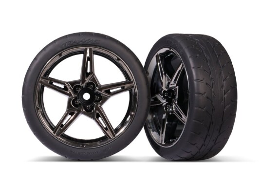 Traxxas 9370 Tires & Wheels Response Touring Front 2 4-Tec 3.0