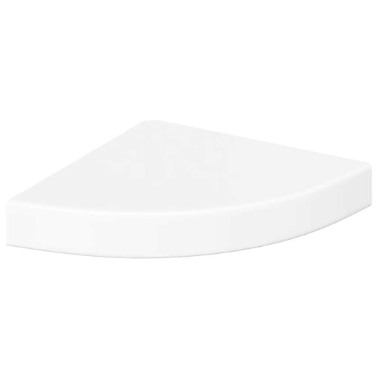 vidaXL Flytende vegghyller 2 stk hvit 25x25x3,8 cm MDF vidaXL Flytende vegghyller 2 stk hvit 25x25x3,8 cm MDF
