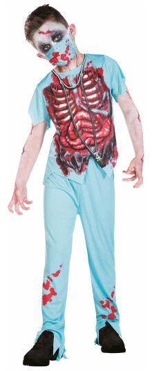 Amscan International Zombie Kirurg Barn Karnevalskostyme Xlarge
