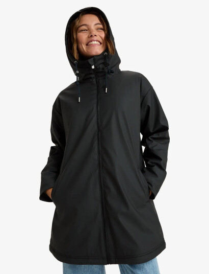 Roxy Rain Road Polar Zip Black XL Roxy Rain Road Polar Zip Black XL