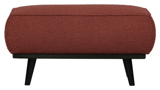 BePureHome Statement Puff - Chestnut Bouclé Unoliving