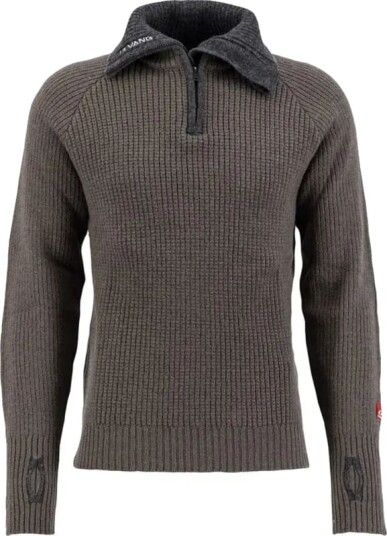 Ulvang Unisex Rav Sweater With Zip S , Tea Green/Charcoal Melange Ulvang Unisex Rav Sweater With Zip S , Tea Green/Charcoal Melange