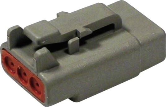 Te Connectivity Dtm 06 3 S Rundstiftkontakt Rett Antall Poler 3 Serie Dtm 1 Stk