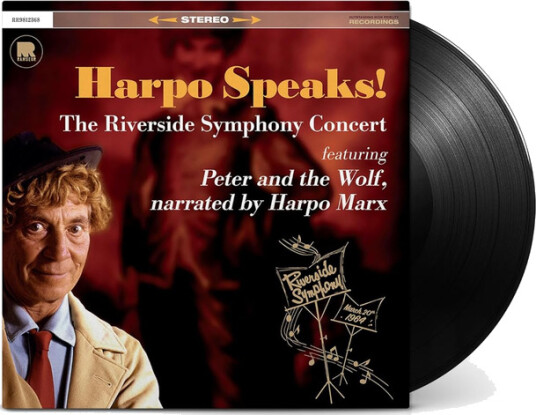 Harpo Marx Harpo Speaks! The Riverside Symphony Concert Featuring Peter And The Wolf LP/Vinyl Harpo Marx Harpo Speaks! The Riverside Symphony Concert Featuring Peter And The Wolf LP/Vinyl