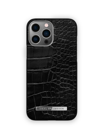 Ideal Of Sweden Atelier Case Neo Noir Croco Silver (IDACSS22-I2167-306)