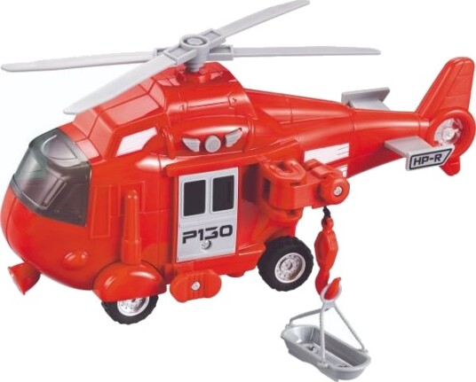 Rstoys Redningshelikopter RST10983 Med Lys Og Lyd Batteridrevet 1 Stk Rød 3+ År Rstoys Redningshelikopter RST10983 Med Lys Og Lyd Batteridrevet 1 Stk Rød 3+ År