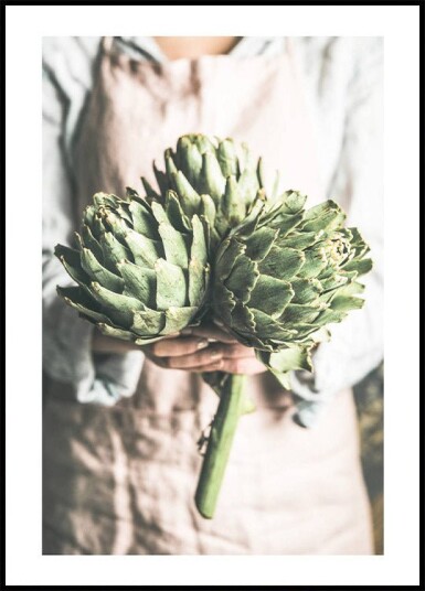 Artichokes Food Plakat Plakat / 21x30cm