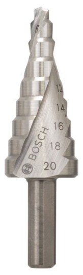 Bosch HSS Trinnbor 4-20 mm Kjegleformet Metallbor