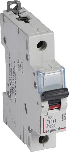 Legrand DX³ MCB automatsikring D10 1P 1M 10/16kA