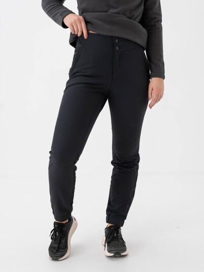 Twentyfour Mode Warm Light Softshell bukse Sort 44