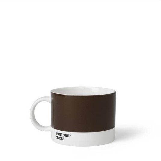 Copenhagen Design  PANTONE tekopp med hank 47,5 cl brun