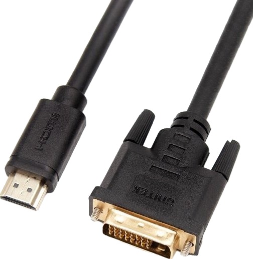 Av Adapter Unitek Hdmi Dvi D Svart C1271bk 2M