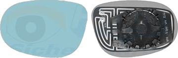 VAN WEZEL 1629837 Speilglass, ytterspeil