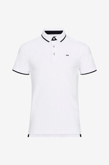 Jack & Jones Pikétrøye jjePaulos Polo SS Hvit