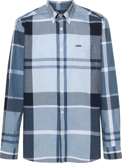 Barbour Herre Skjorter Blå S,