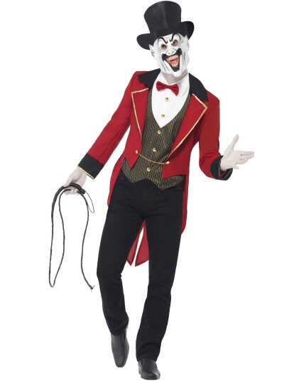 Sinister Ringmaster   Kostyme til Mann med Maske og Hatt