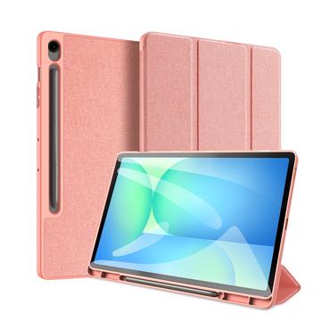 Dux Ducis Samsung Galaxy Tab S10 FE+ Domo Tri Fold Smart Folio etui Rosa