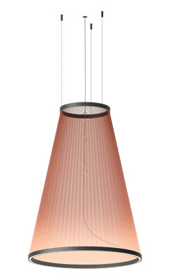 Vibia Array Taklampe 1865 Push Terra Red