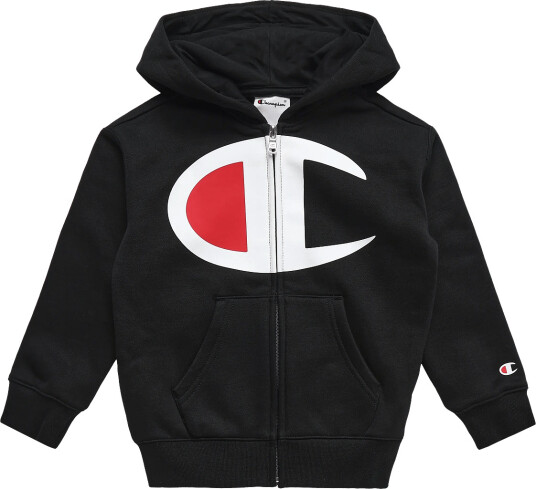 Champion Hooded Full Zip Sweatshirt Black 114 119