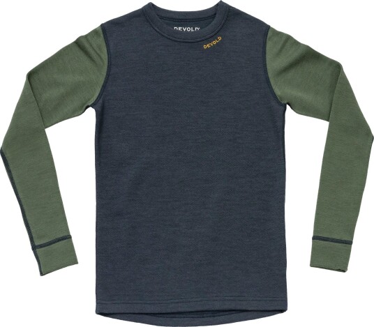 Devold Expedition Merino Shirt, Junior Night/Forest 12