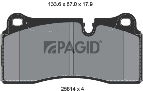 PAGID T2824N Bremseklosser