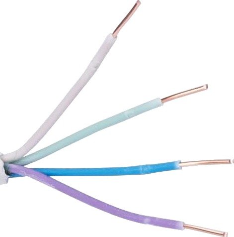 Gelia Kabel 4048004051 Elqxbe, 100 m, Hvit