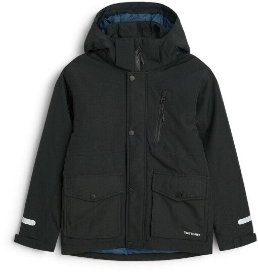 Tretorn Aktiv Light Vinterjakke Jet Black 98-104