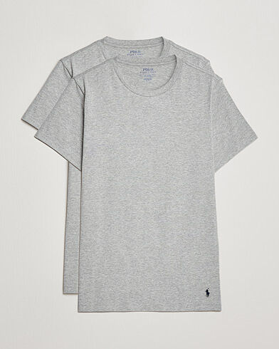 Polo Ralph Lauren 2-Pack Cotton Stretch Andover Heather Grey Polo Ralph Lauren 2-Pack Cotton Stretch Andover Heather Grey
