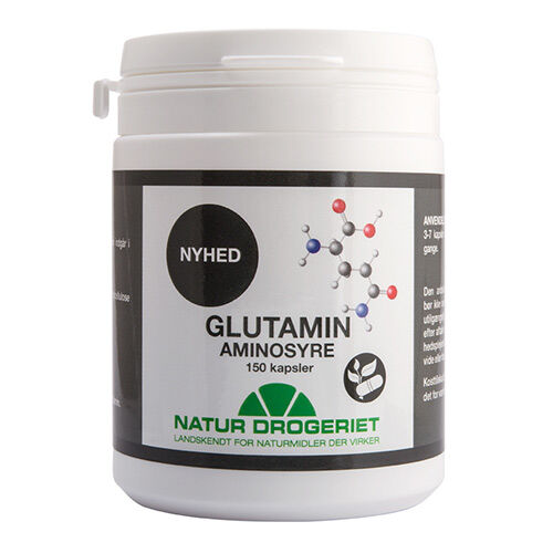 Natur Drogeriet Natur-Drogeriet Glutamin 475 mg 150 Kapslar Natur Drogeriet Natur-Drogeriet Glutamin 475 mg 150 Kapslar