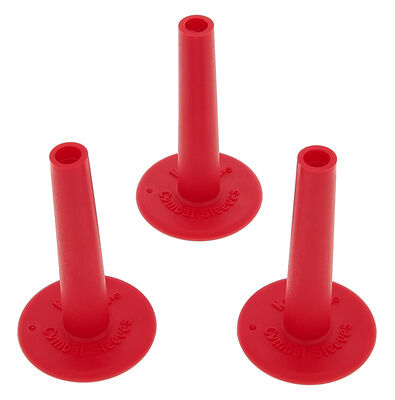 No Nuts Cymbal Sleeves 3-RD Rød No Nuts Cymbal Sleeves 3-RD Rød