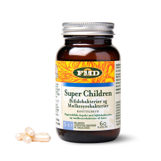 Udo s Choice Super Barn Fra 5-15 år, Melkesyrebakterier 60 Kapsler Udo s Choice Super Barn Fra 5-15 år, Melkesyrebakterier 60 Kapsler