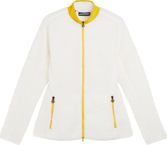 J . Lindeberg Women's Astoria Mid Layer L , Cloud White