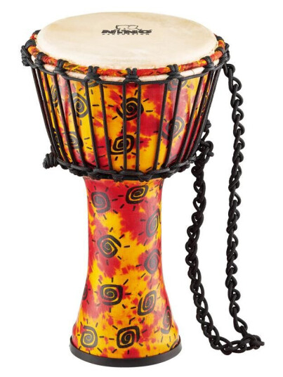 Nino Percussion Nino-Pdj1-M-G Plastic Djembe 10, Goat Head