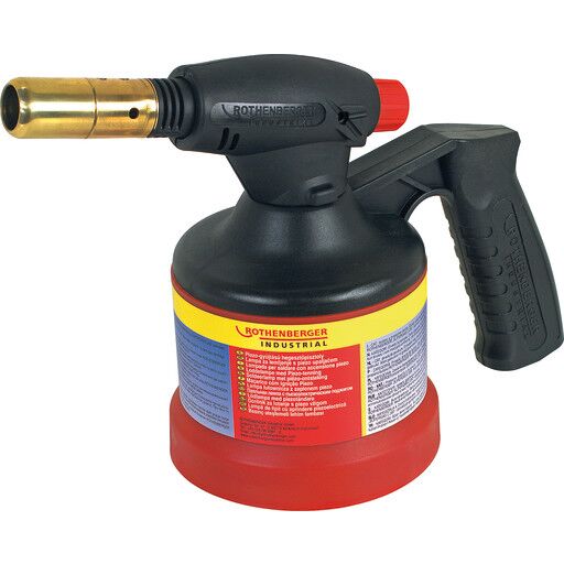 Rothenberger Roflame Piezo Gassblåser 1800°C med Tændsats Rothenberger Roflame Piezo Gassblåser 1800°C med Tændsats