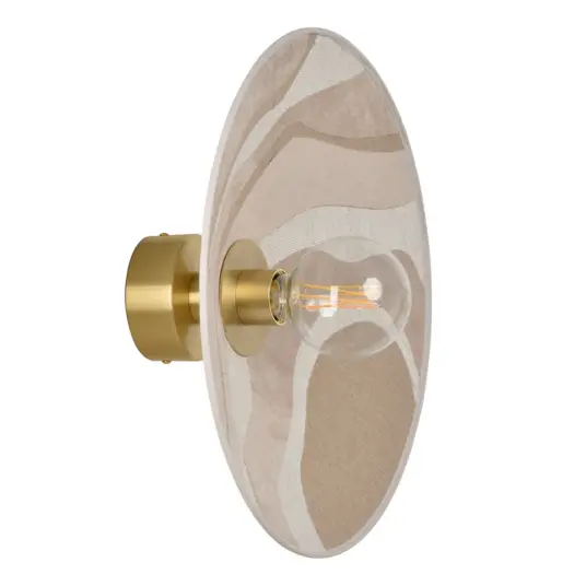 MARKET SET   Sonia Laudet vegglampe Ø40cm malakitt sand